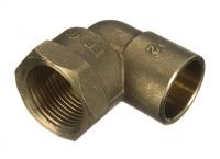 End Feed Female Iron Elbow - 15mm x 1/2in BSP 30049602